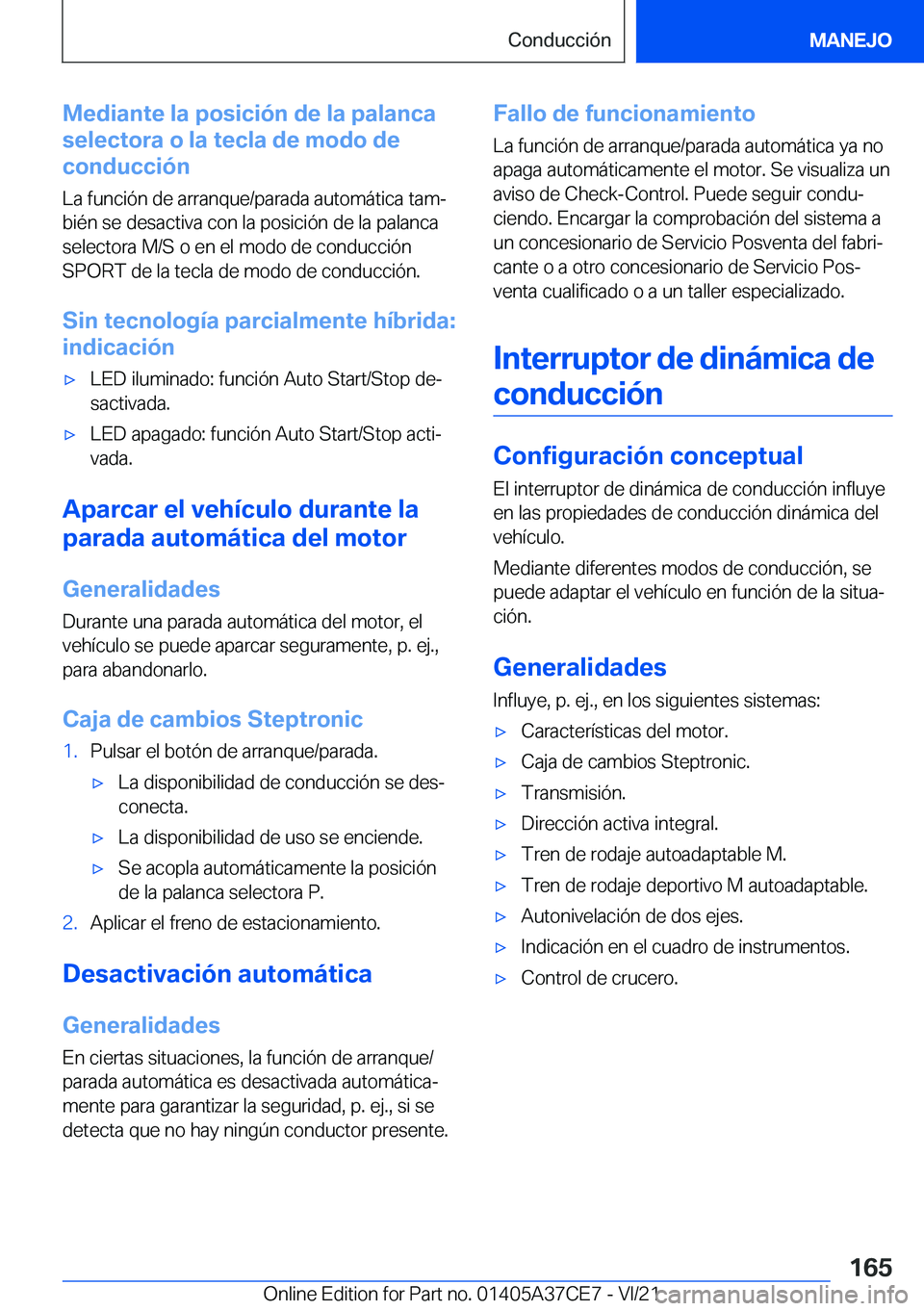 BMW X5 2022  Manuales de Empleo (in Spanish) �M�e�d�i�a�n�t�e��l�a��p�o�s�i�c�i�