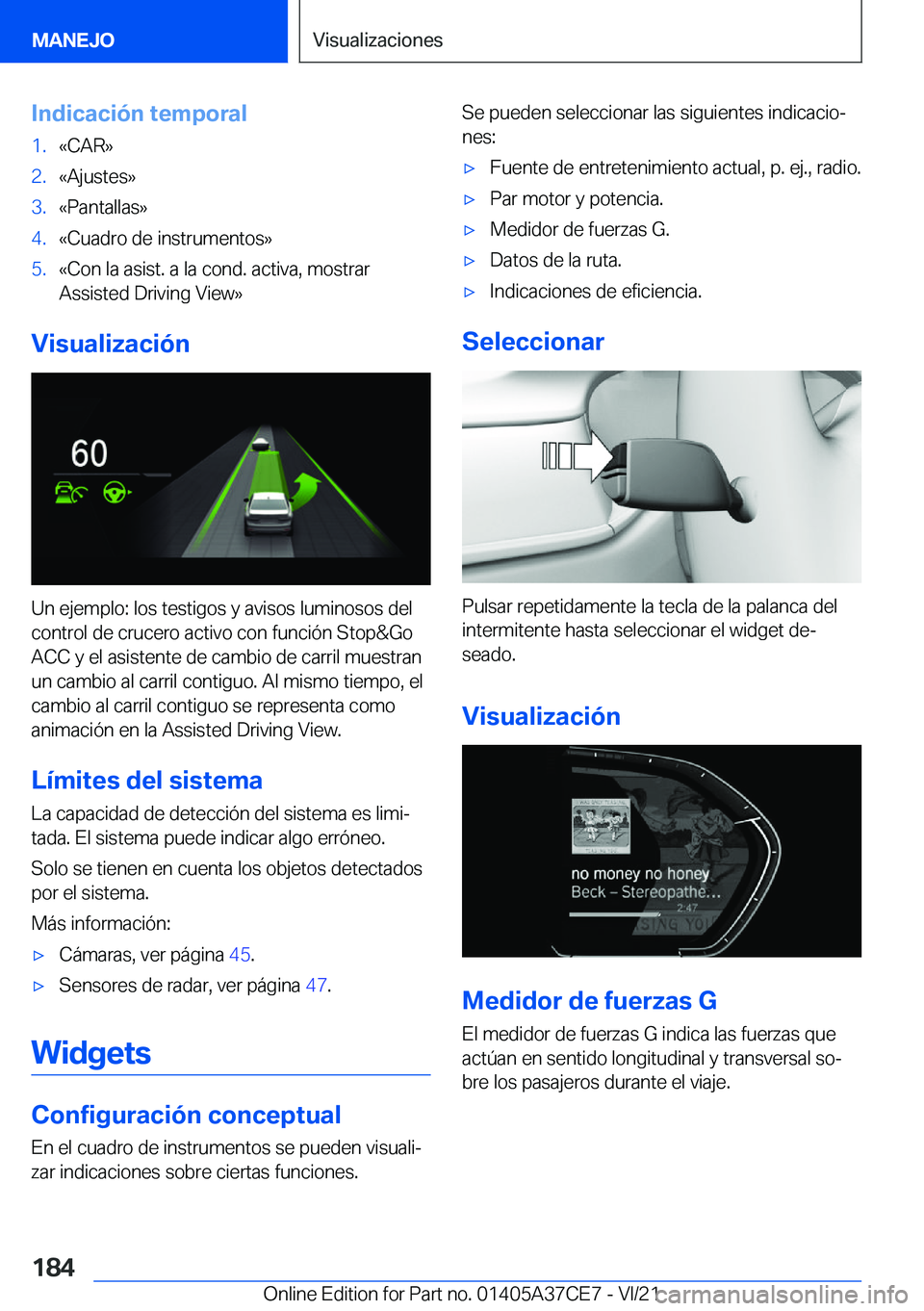 BMW X5 2022  Manuales de Empleo (in Spanish) �I�n�d�i�c�a�c�i�