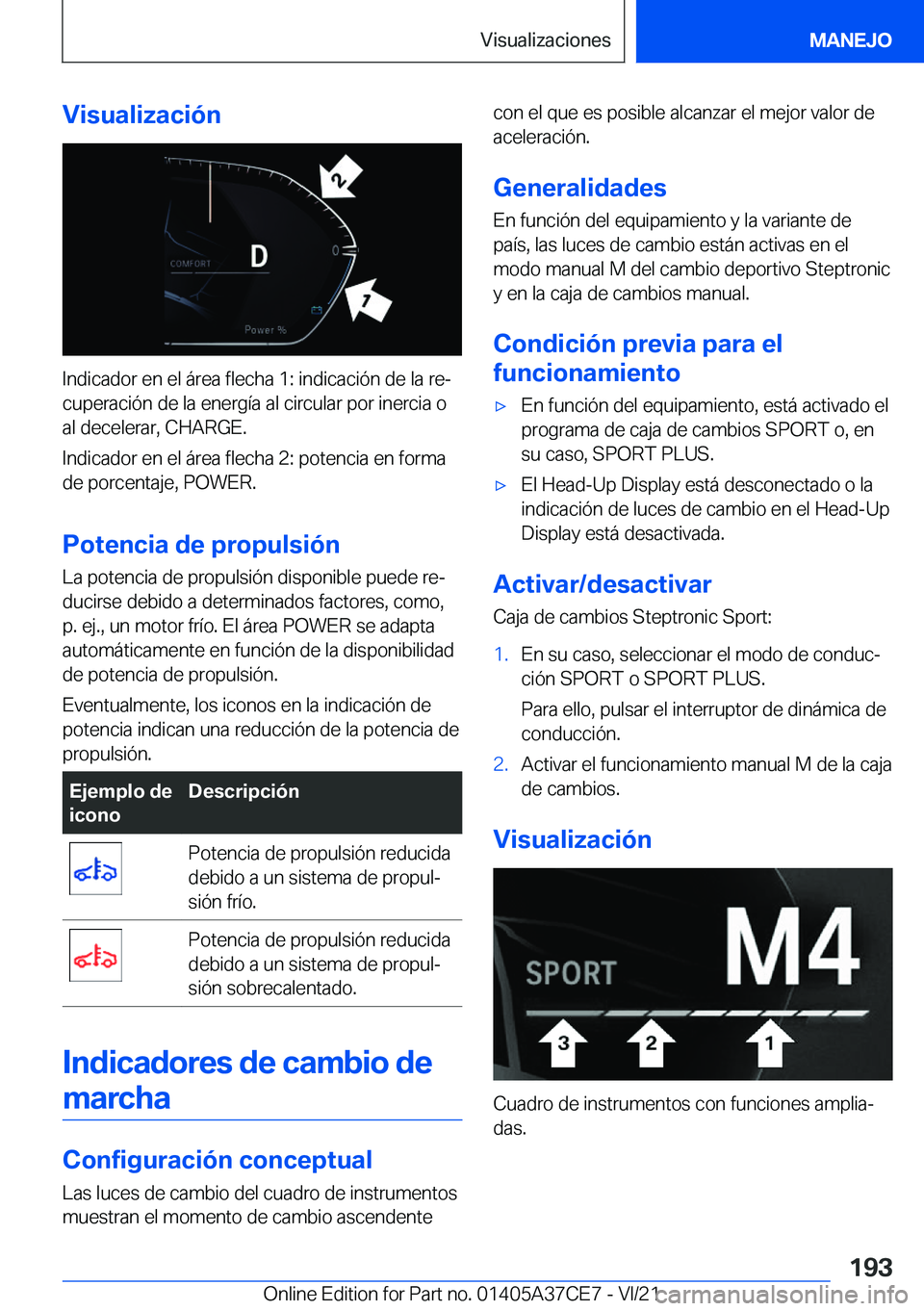 BMW X5 2022  Manuales de Empleo (in Spanish) �V�i�s�u�a�l�i�z�a�c�i�