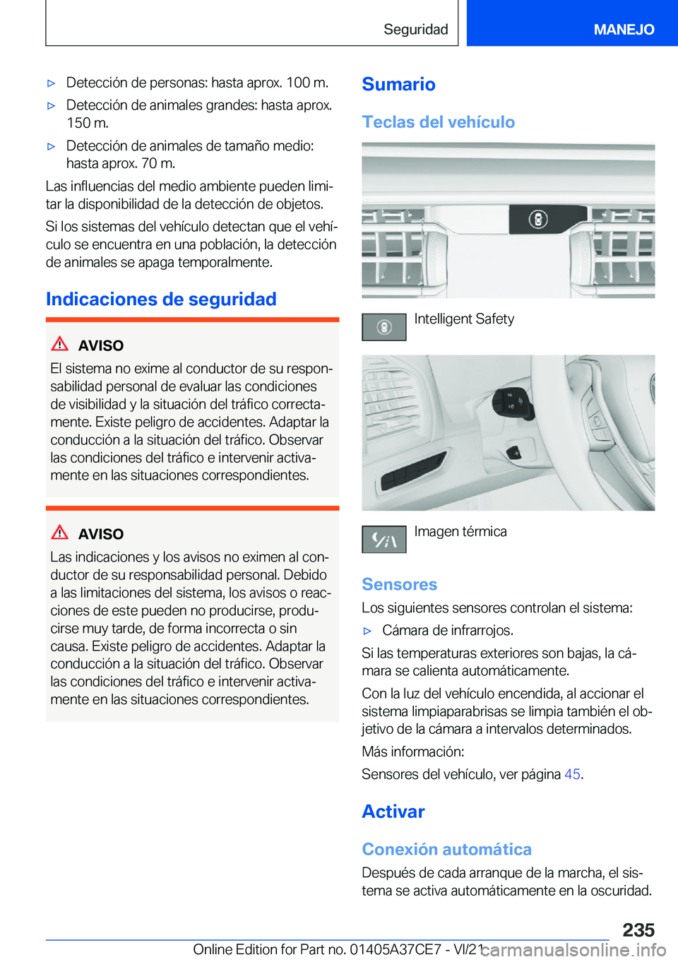 BMW X5 2022  Manuales de Empleo (in Spanish) x�D�e�t�e�c�c�i�