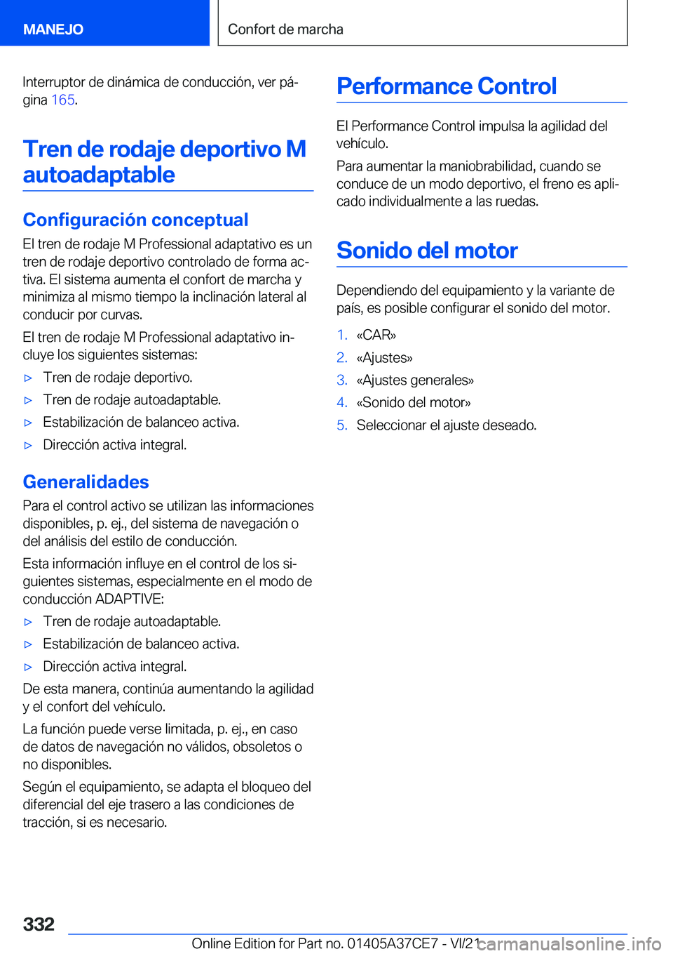 BMW X5 2022  Manuales de Empleo (in Spanish) �I�n�t�e�r�r�u�p�t�o�r��d�e��d�i�n�