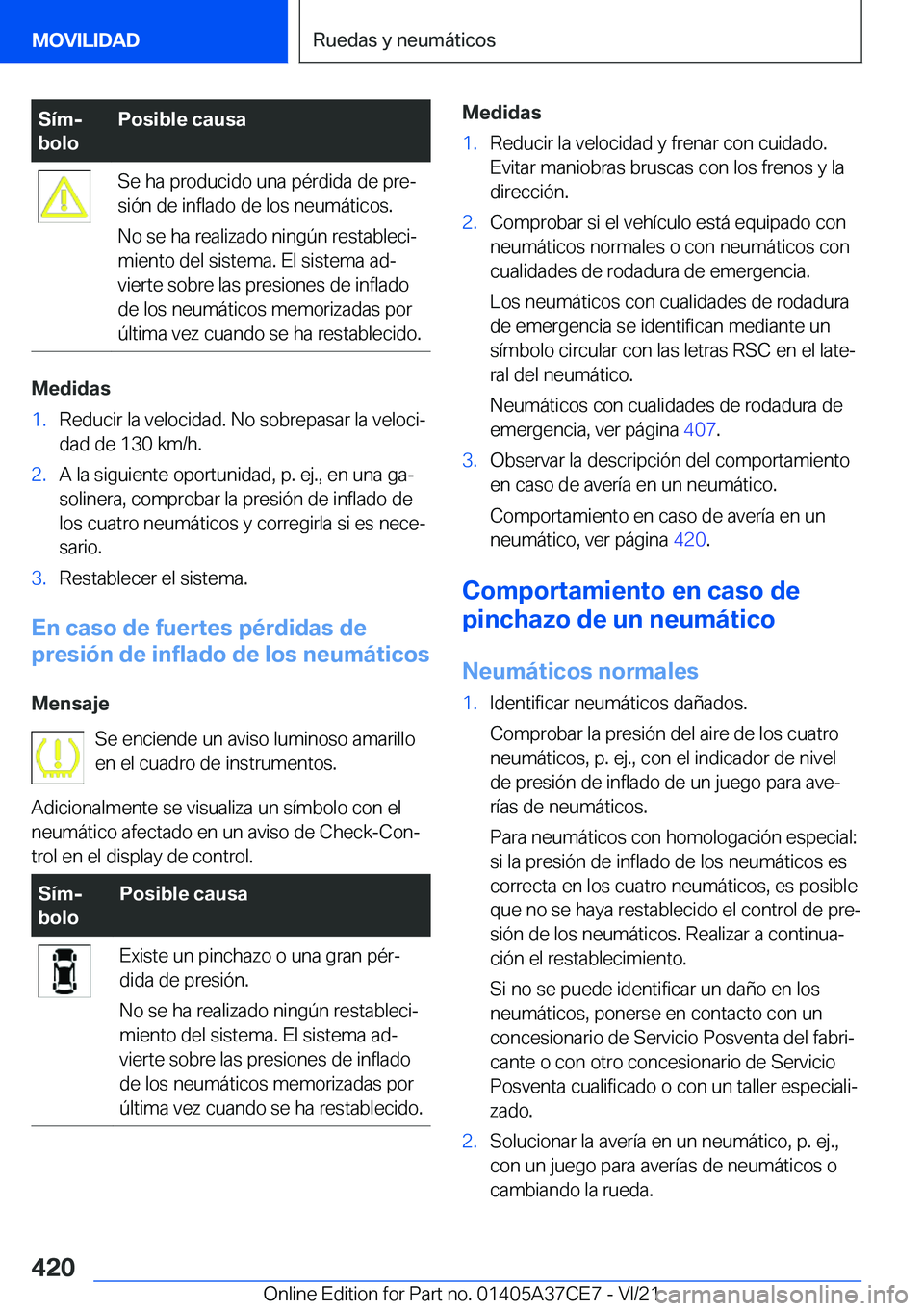 BMW X5 2022  Manuales de Empleo (in Spanish) �S�
