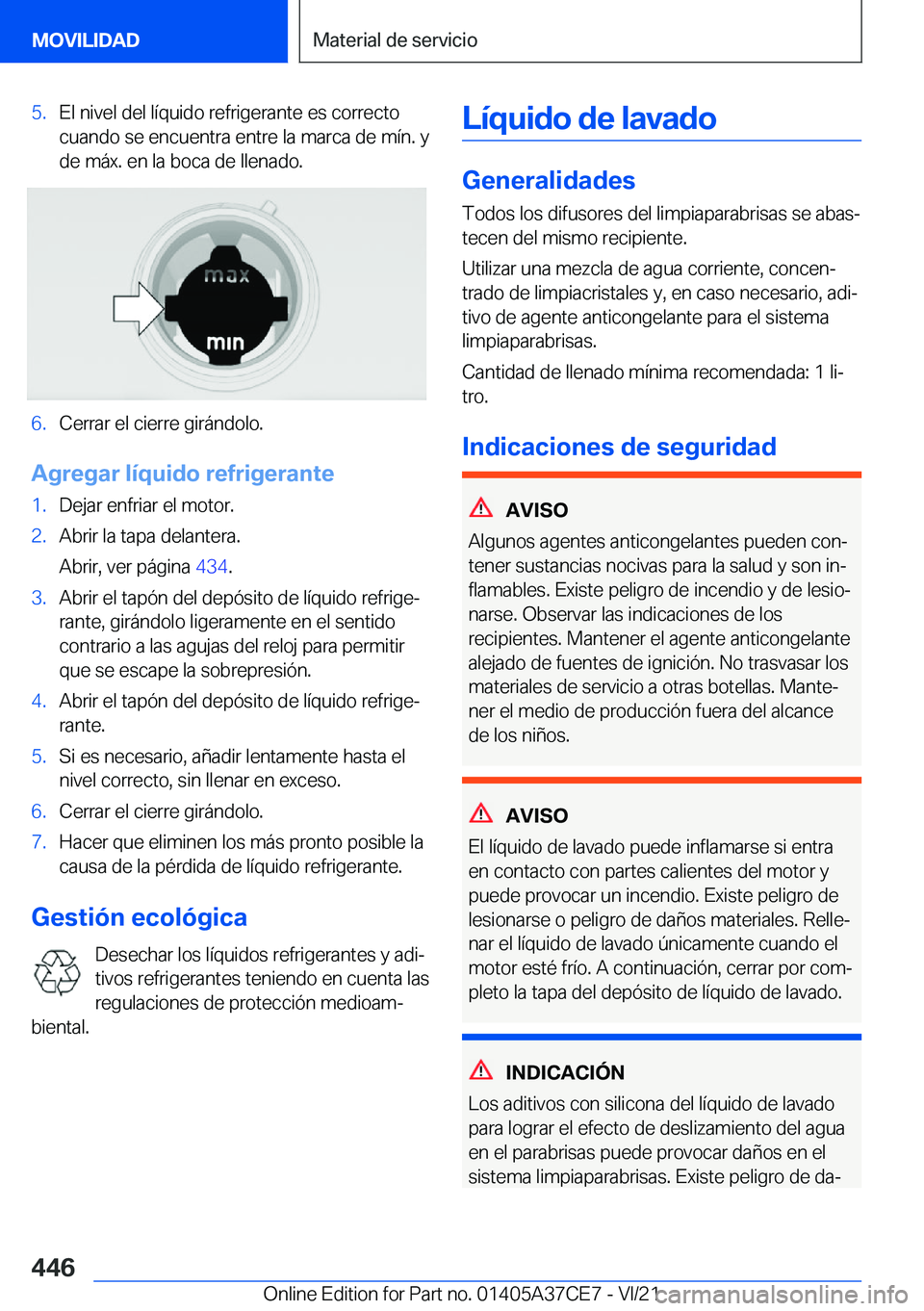 BMW X5 2022  Manuales de Empleo (in Spanish) �5�.�E�l��n�i�v�e�l��d�e�l��l�