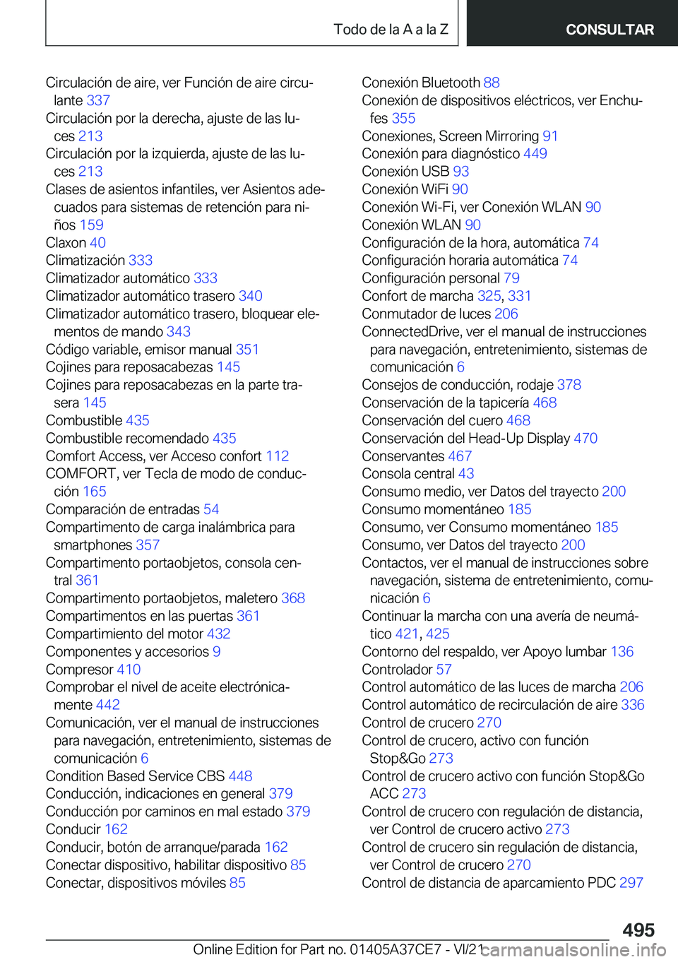 BMW X5 2022  Manuales de Empleo (in Spanish) �C�i�r�c�u�l�a�c�i�