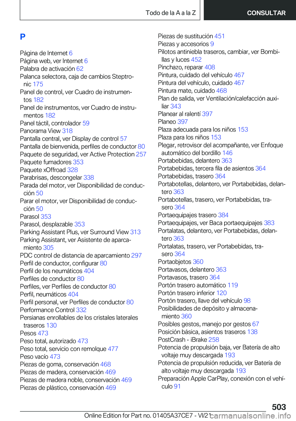 BMW X5 2022  Manuales de Empleo (in Spanish) �P�P�