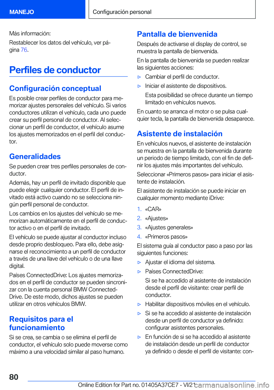 BMW X5 2022  Manuales de Empleo (in Spanish) �M�