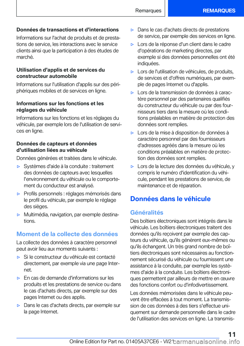 BMW X5 2022  Notices Demploi (in French) �D�o�n�n�é�e�s��d�e��t�r�a�n�s�a�c�t�i�o�n�s��e�t��d�'�i�n�t�e�r�a�c�t�i�o�n�s�I�n�f�o�r�m�a�t�i�o�n�s��s�u�r��l�'�a�c�h�a�t��d�e��p�r�o�d�u�i�t�s��e�t��d�e��p�r�e�s�t�aj
�t�i�o�n