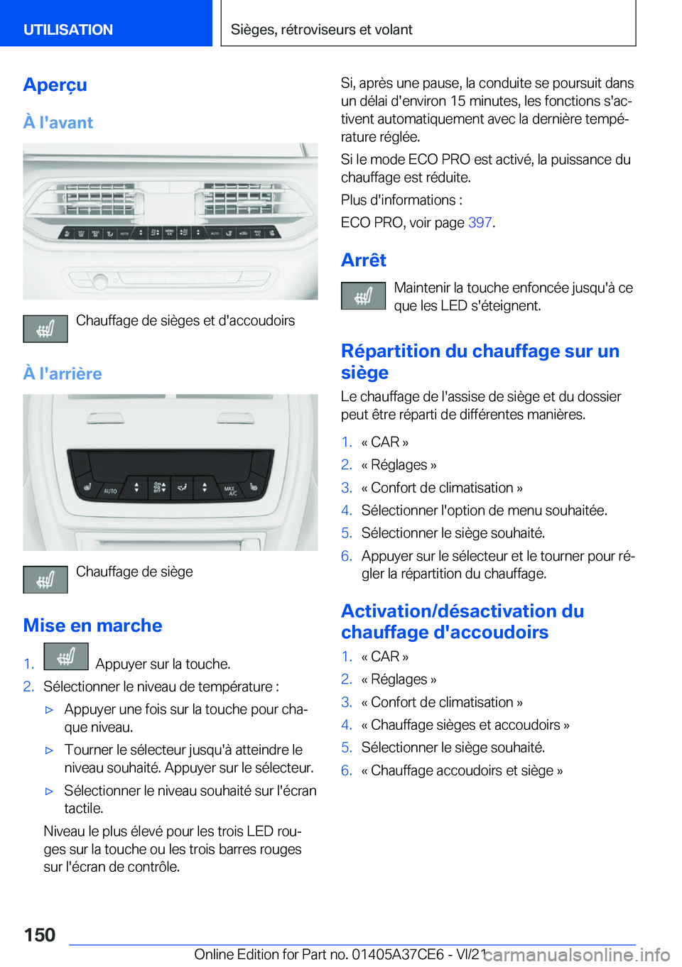 BMW X5 2022  Notices Demploi (in French) �A�p�e�r�ç�u
�