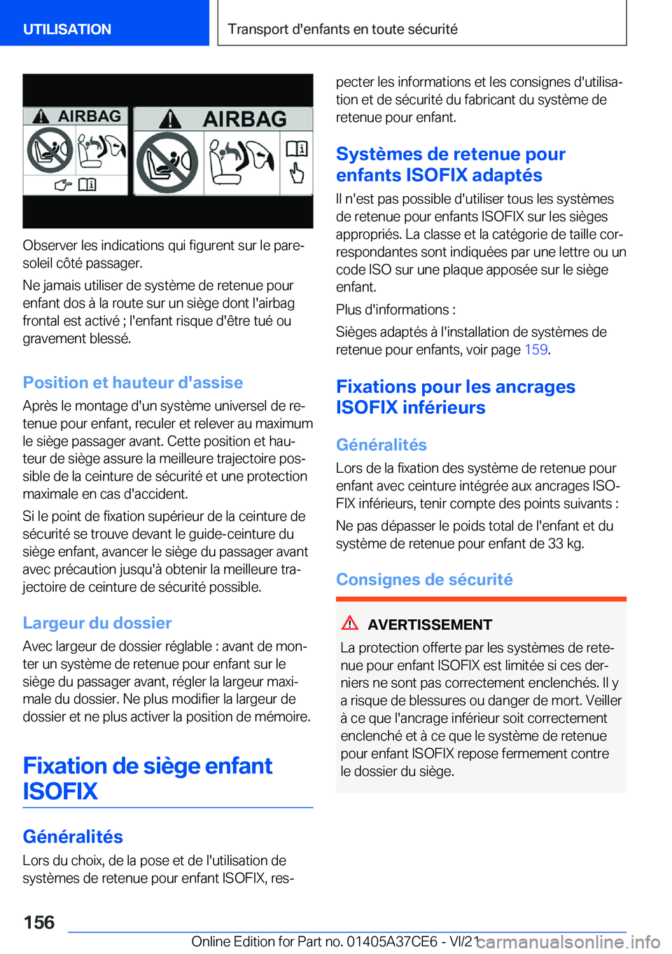 BMW X5 2022  Notices Demploi (in French) �O�b�s�e�r�v�e�r��l�e�s��i�n�d�i�c�a�t�i�o�n�s��q�u�i��f�i�g�u�r�e�n�t��s�u�r��l�e��p�a�r�e�-�s�o�l�e�i�l��c�