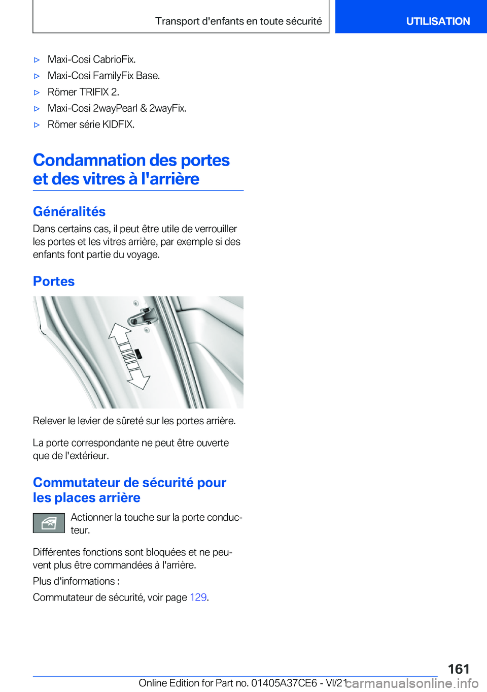BMW X5 2022  Notices Demploi (in French) 'x�M�a�x�i�-�C�o�s�i��C�a�b�r�i�o�F�i�x�.'x�M�a�x�i�-�C�o�s�i��F�a�m�i�l�y�F�i�x��B�a�s�e�.'x�R�
