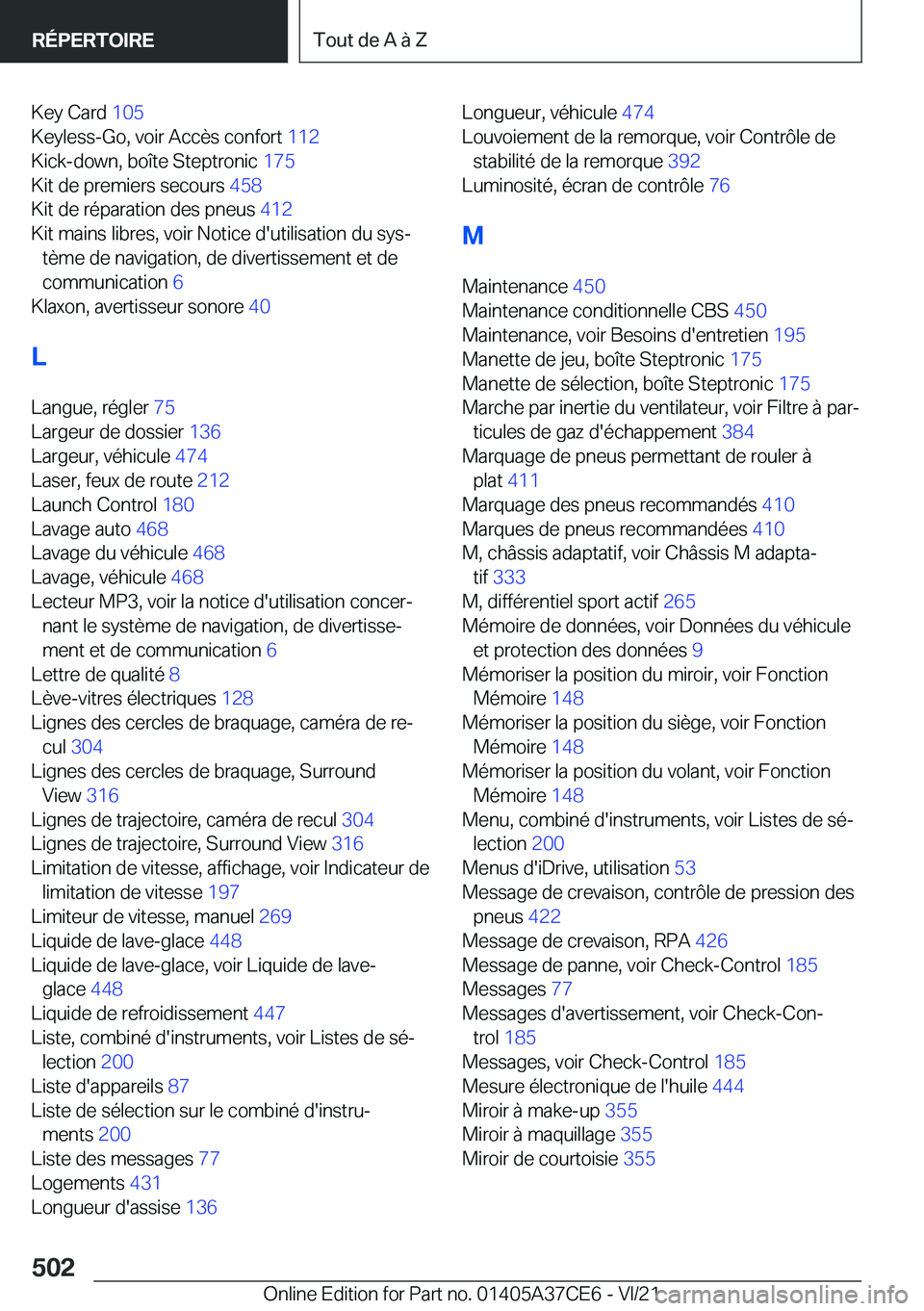 BMW X5 2022  Notices Demploi (in French) �K�e�y��C�a�r�d��1�0�5�
�K�e�y�l�e�s�s�-�G�o�,��v�o�i�r��A�c�c�è�s��c�o�n�f�o�r�t� �1�1�2�
�K�i�c�k�-�d�o�w�n�,��b�o�