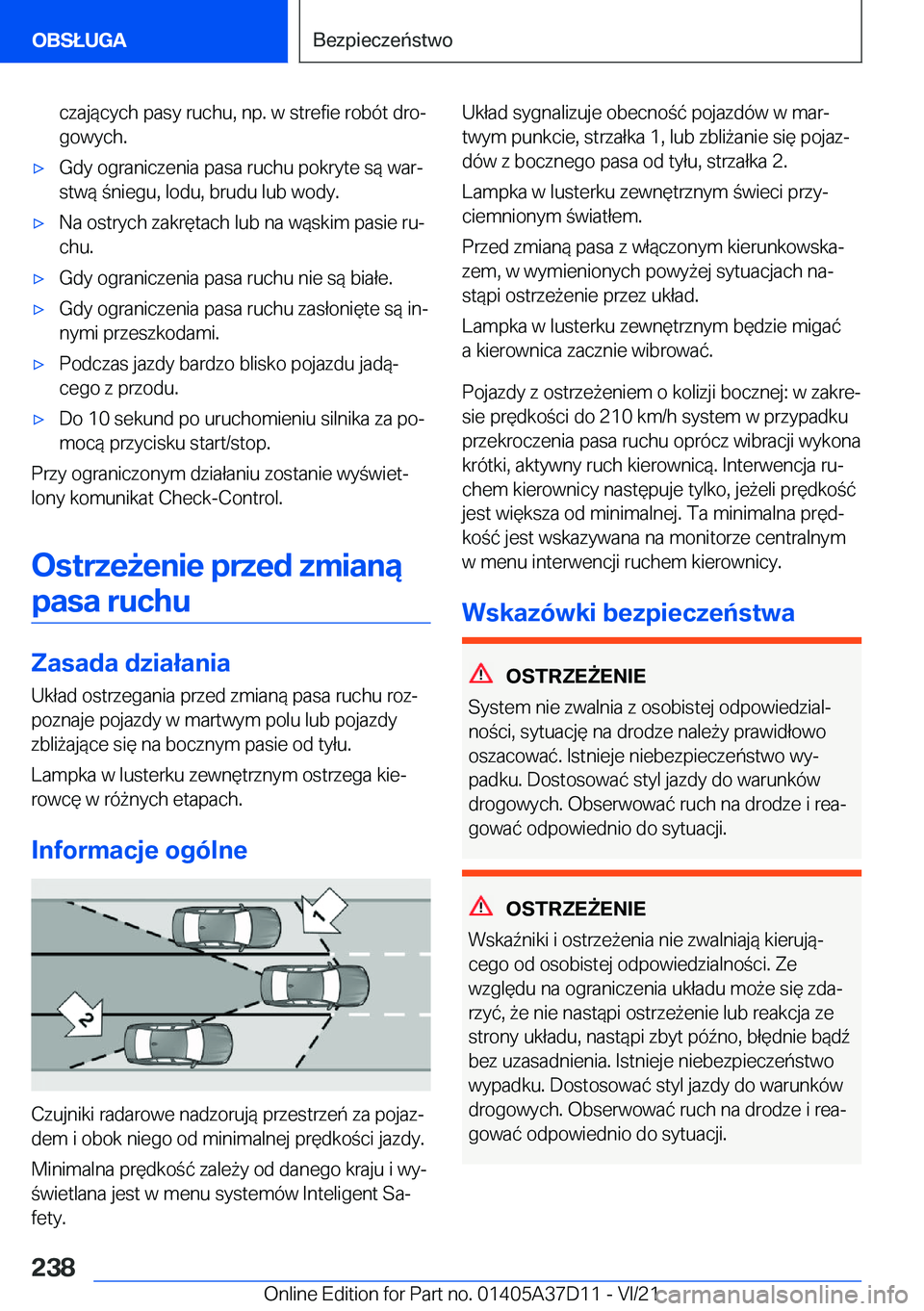BMW X5 2022  Instrukcja obsługi (in Polish) �c�z�a�j�