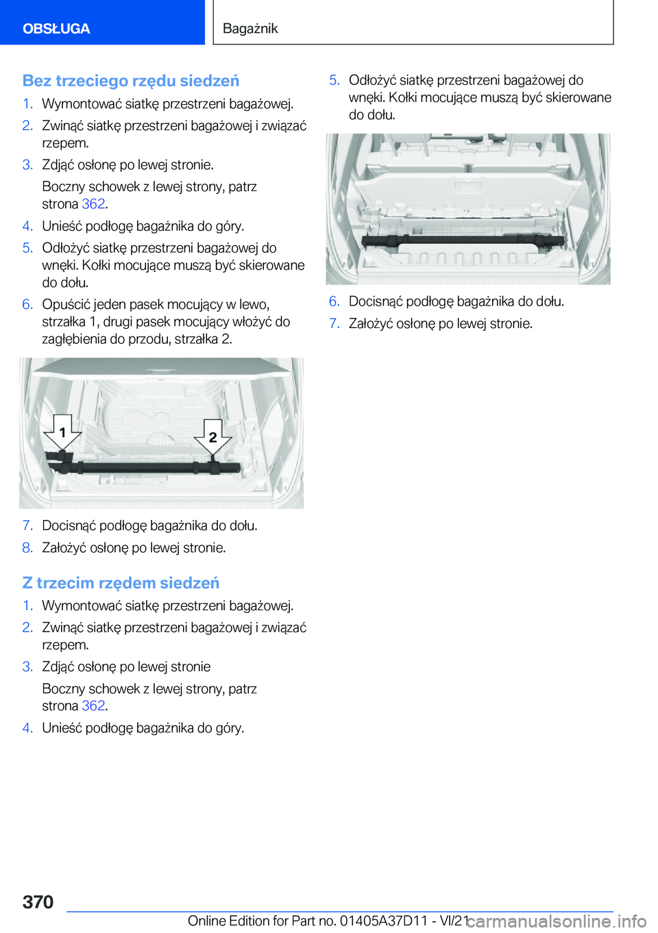 BMW X5 2022  Instrukcja obsługi (in Polish) �B�e�z��t�r�z�e�c�i�e�g�o��r�z�