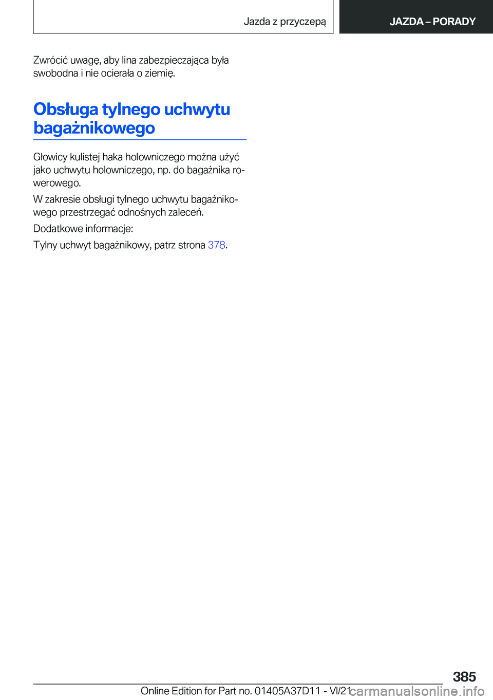 BMW X5 2022  Instrukcja obsługi (in Polish) �Z�w�r�