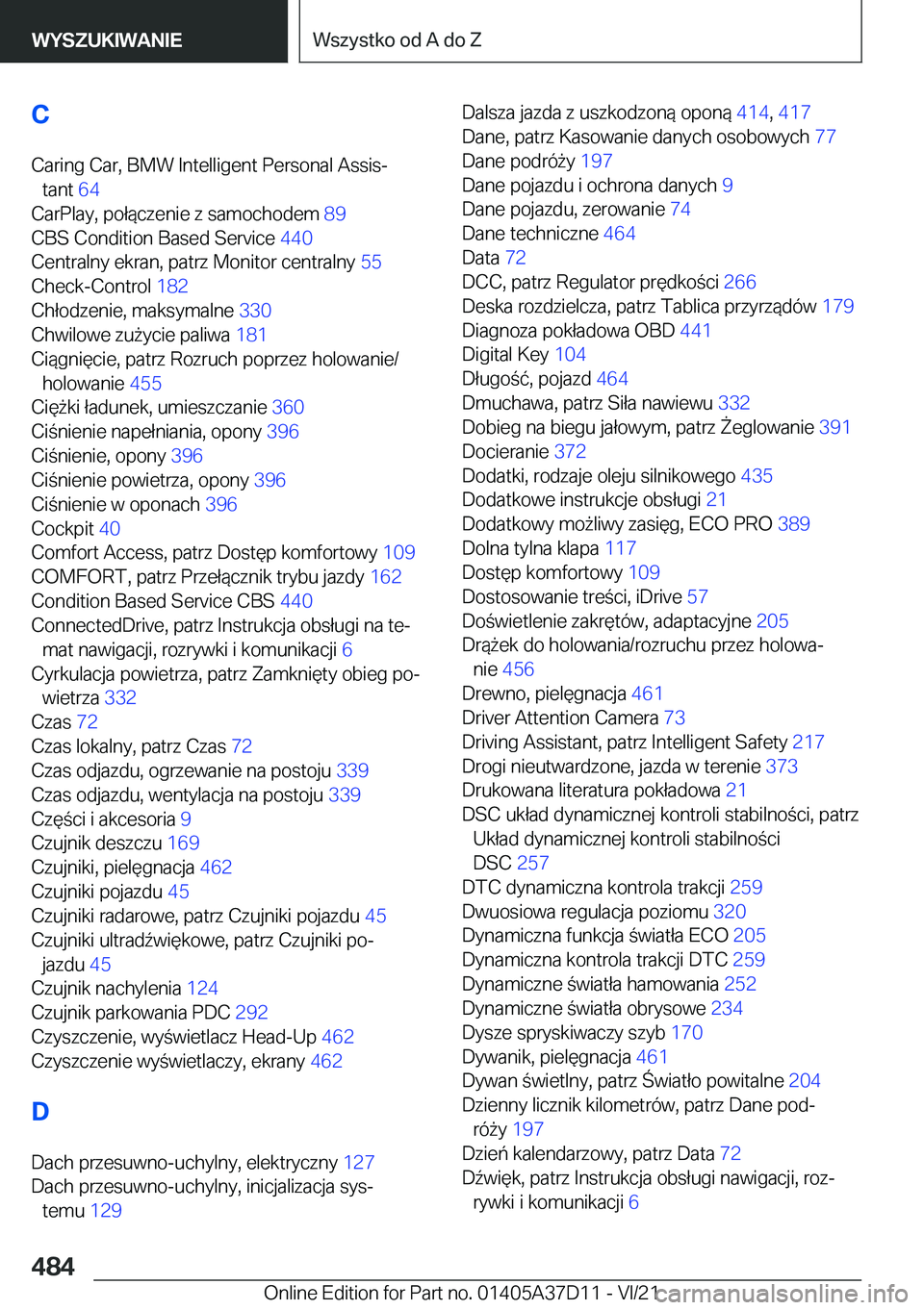 BMW X5 2022  Instrukcja obsługi (in Polish) �C�C�a�r�i�n�g��C�a�r�,��B�M�W��I�n�t�e�l�l�i�g�e�n�t��P�e�r�s�o�n�a�l��A�s�s�i�sj �t�a�n�t� �6�4�
�C�a�r�P�l�a�y�,��p�o�ł�