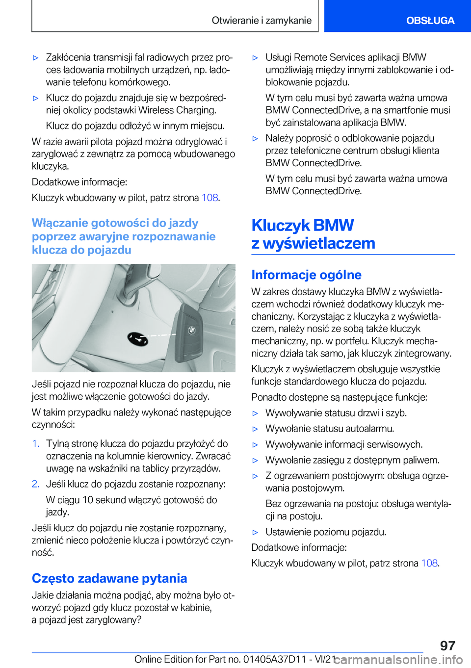 BMW X5 2022  Instrukcja obsługi (in Polish) 'x�Z�a�k�ł�