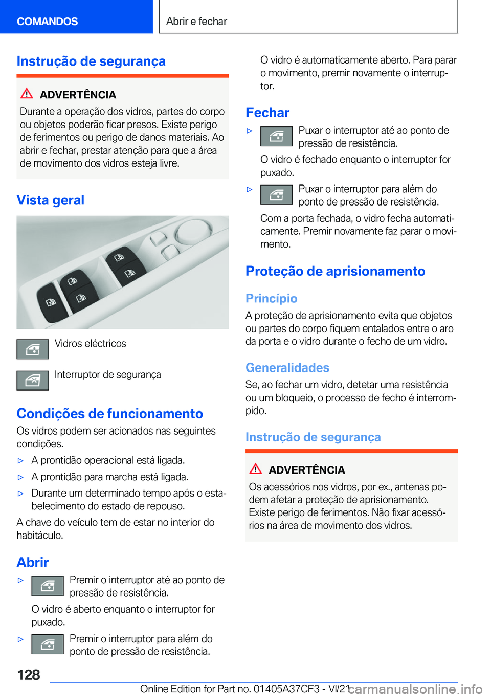 BMW X5 2022  Manual do condutor (in Portuguese) �I�n�s�t�r�u�