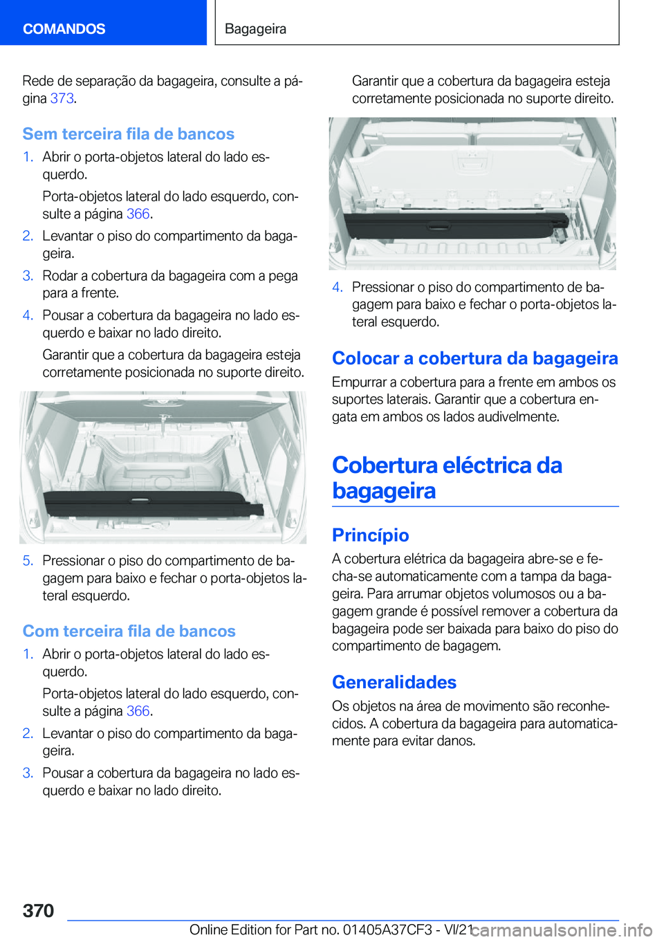 BMW X5 2022  Manual do condutor (in Portuguese) �R�e�d�e��d�e��s�e�p�a�r�a�