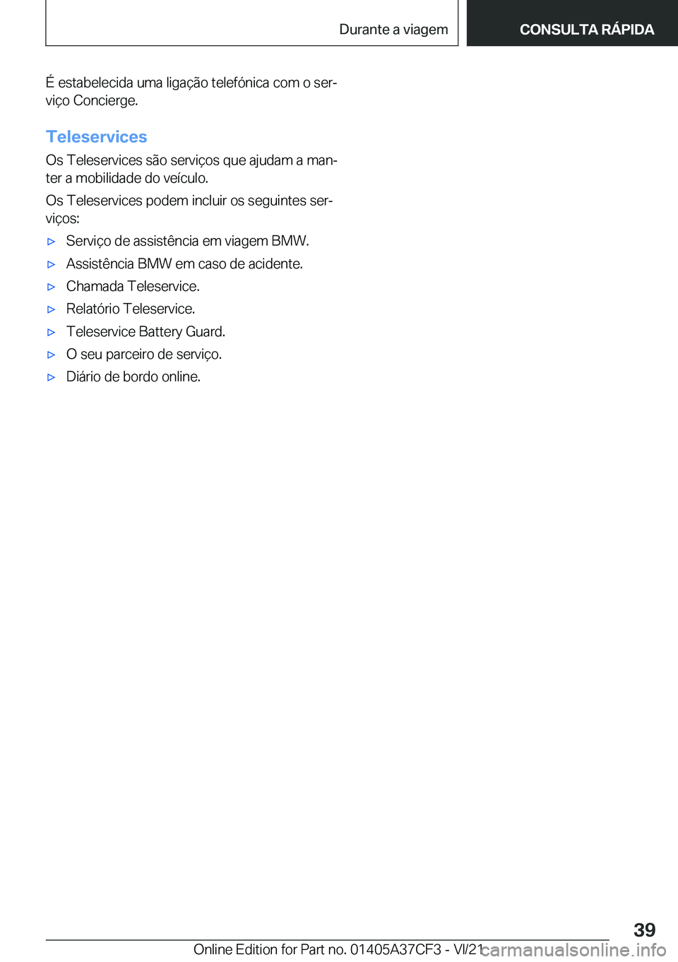 BMW X5 2022  Manual do condutor (in Portuguese) �