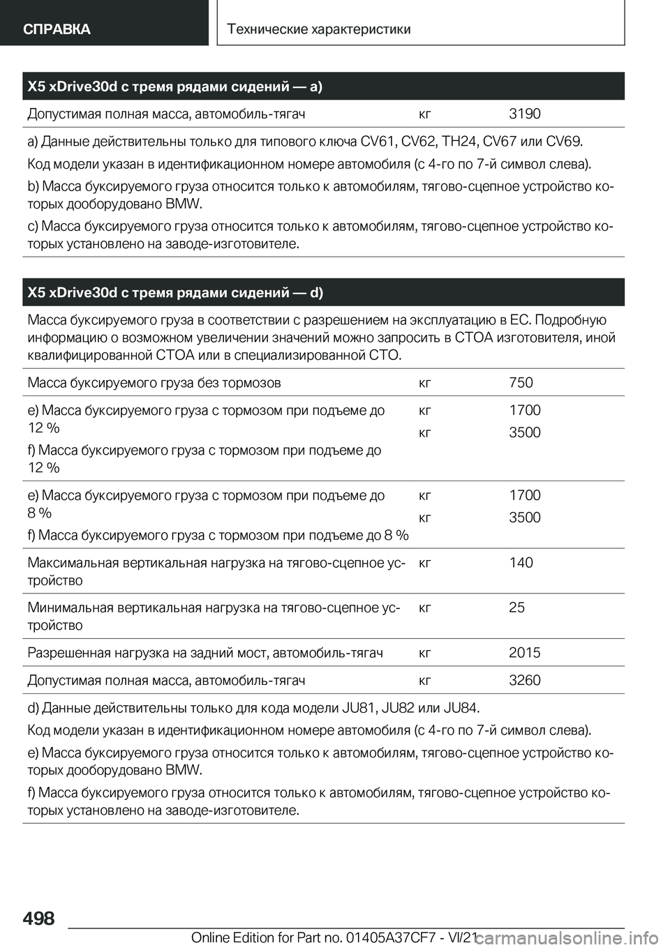 BMW X5 2022  Руково �X�5��x�D�r�i�v�e�3�0�d�
