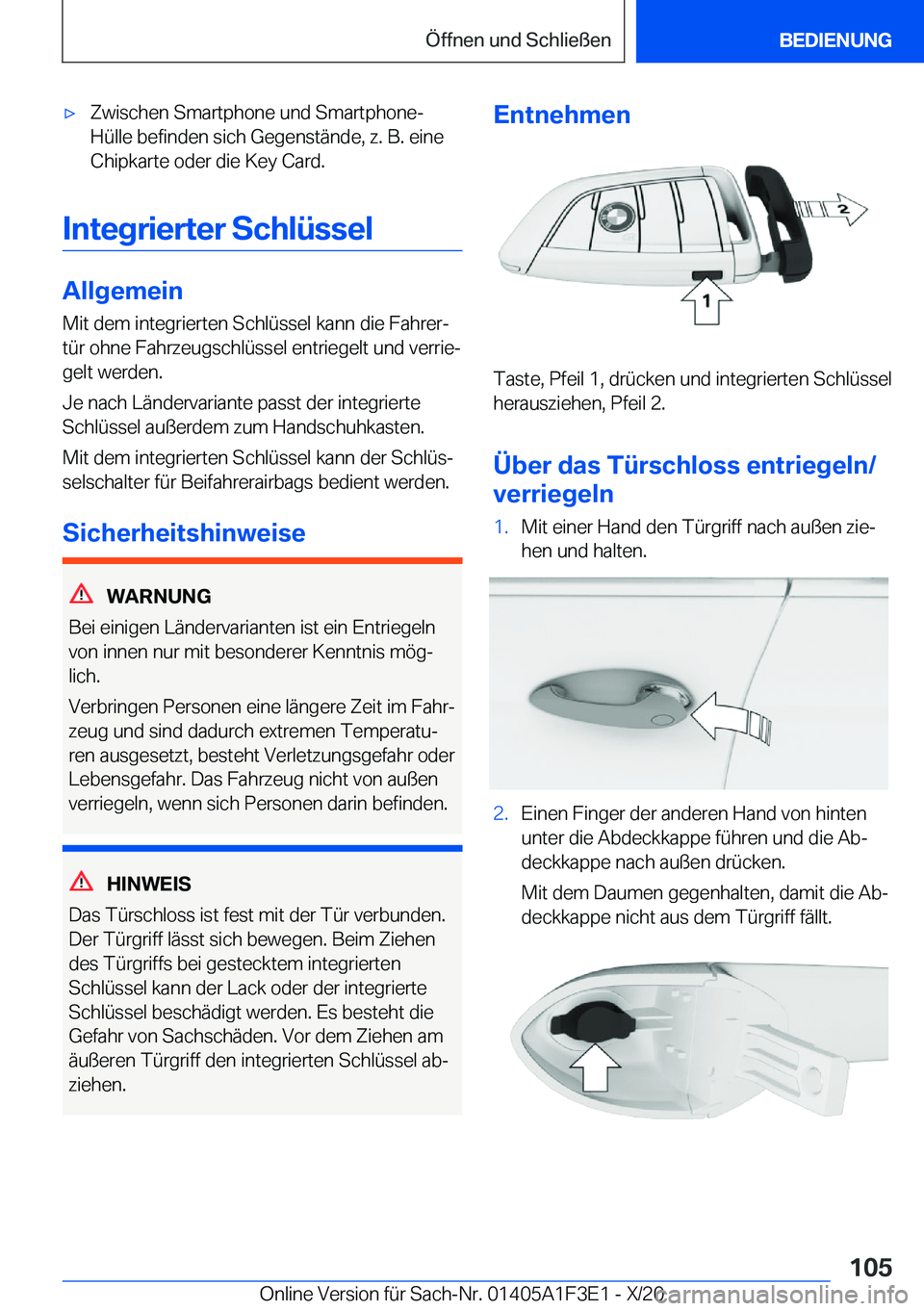 BMW X5 2021  Betriebsanleitungen (in German) x�Z�w�i�s�c�h�e�n��S�m�a�r�t�p�h�o�n�e��u�n�d��S�m�a�r�t�p�h�o�n�e�-�H�