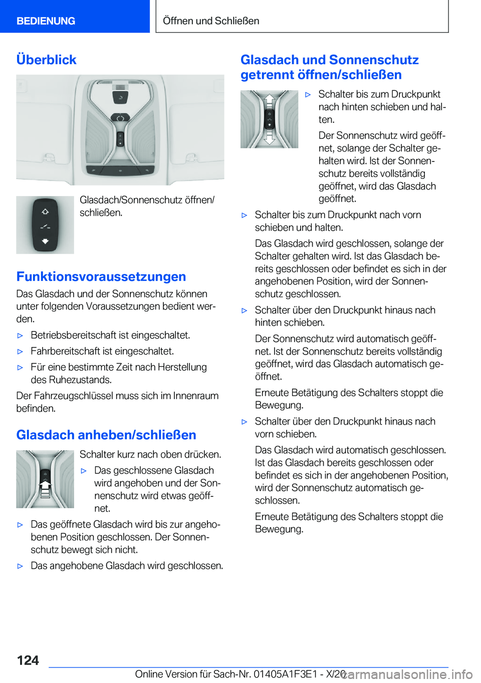 BMW X5 2021  Betriebsanleitungen (in German) �