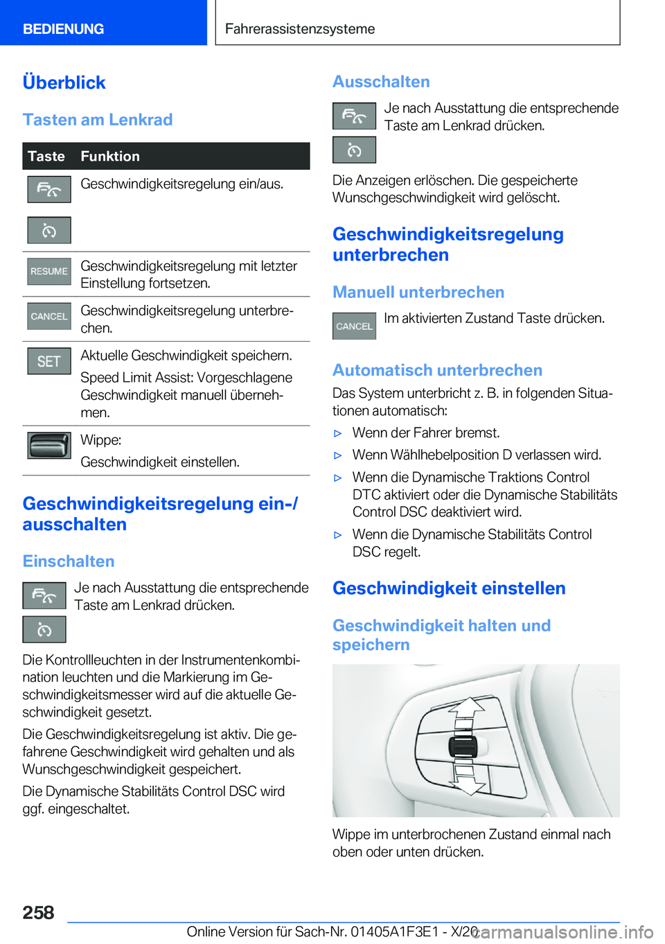 BMW X5 2021  Betriebsanleitungen (in German) �