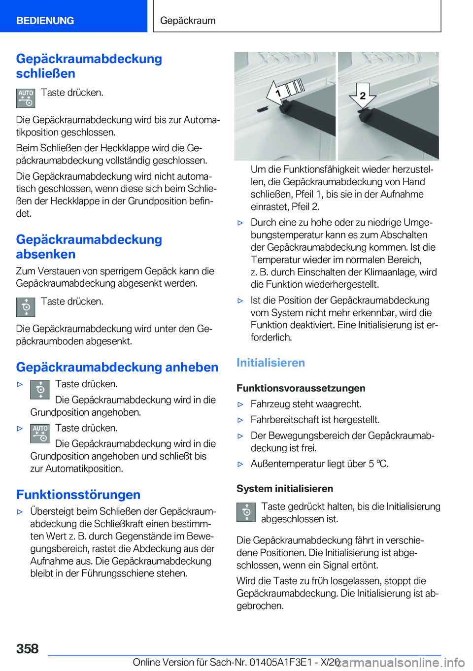 BMW X5 2021  Betriebsanleitungen (in German) �G�e�p�