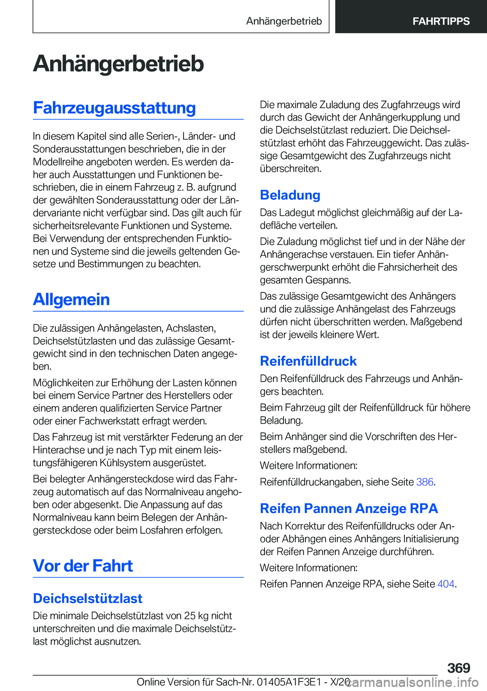 BMW X5 2021  Betriebsanleitungen (in German) �A�n�h�