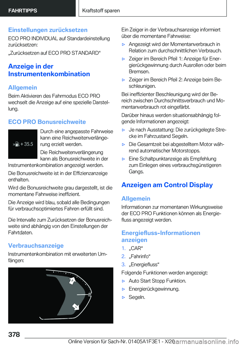 BMW X5 2021  Betriebsanleitungen (in German) �E�i�n�s�t�e�l�l�u�n�g�e�n��z�u�r�