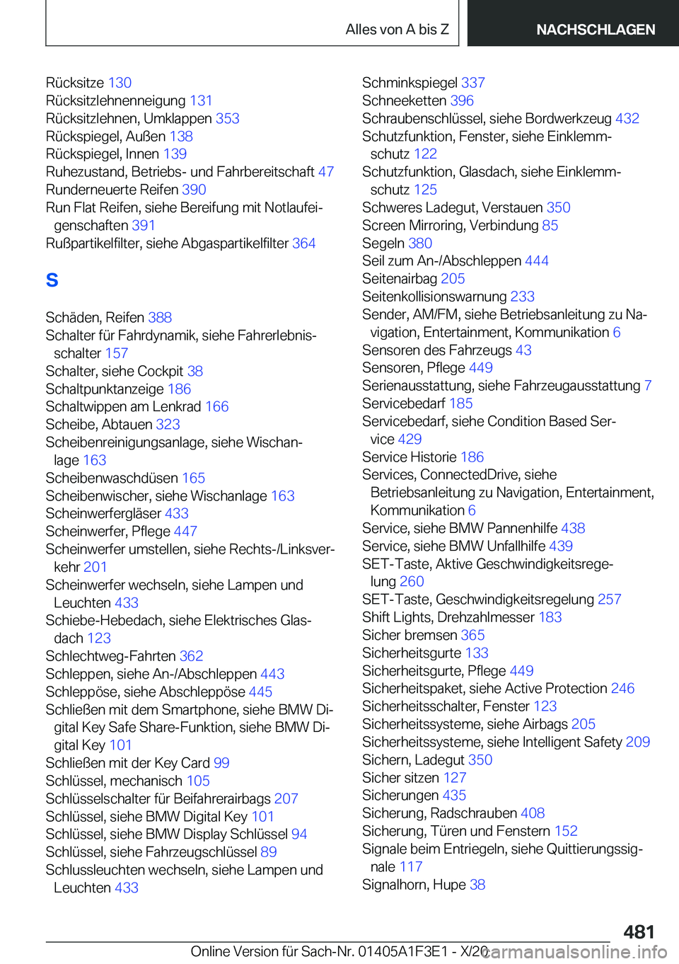 BMW X5 2021  Betriebsanleitungen (in German) �R�