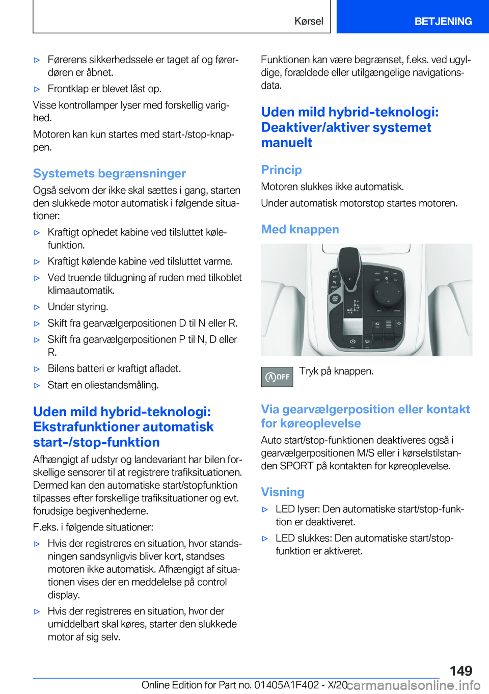 BMW X5 2021  InstruktionsbØger (in Danish) 'x�F�