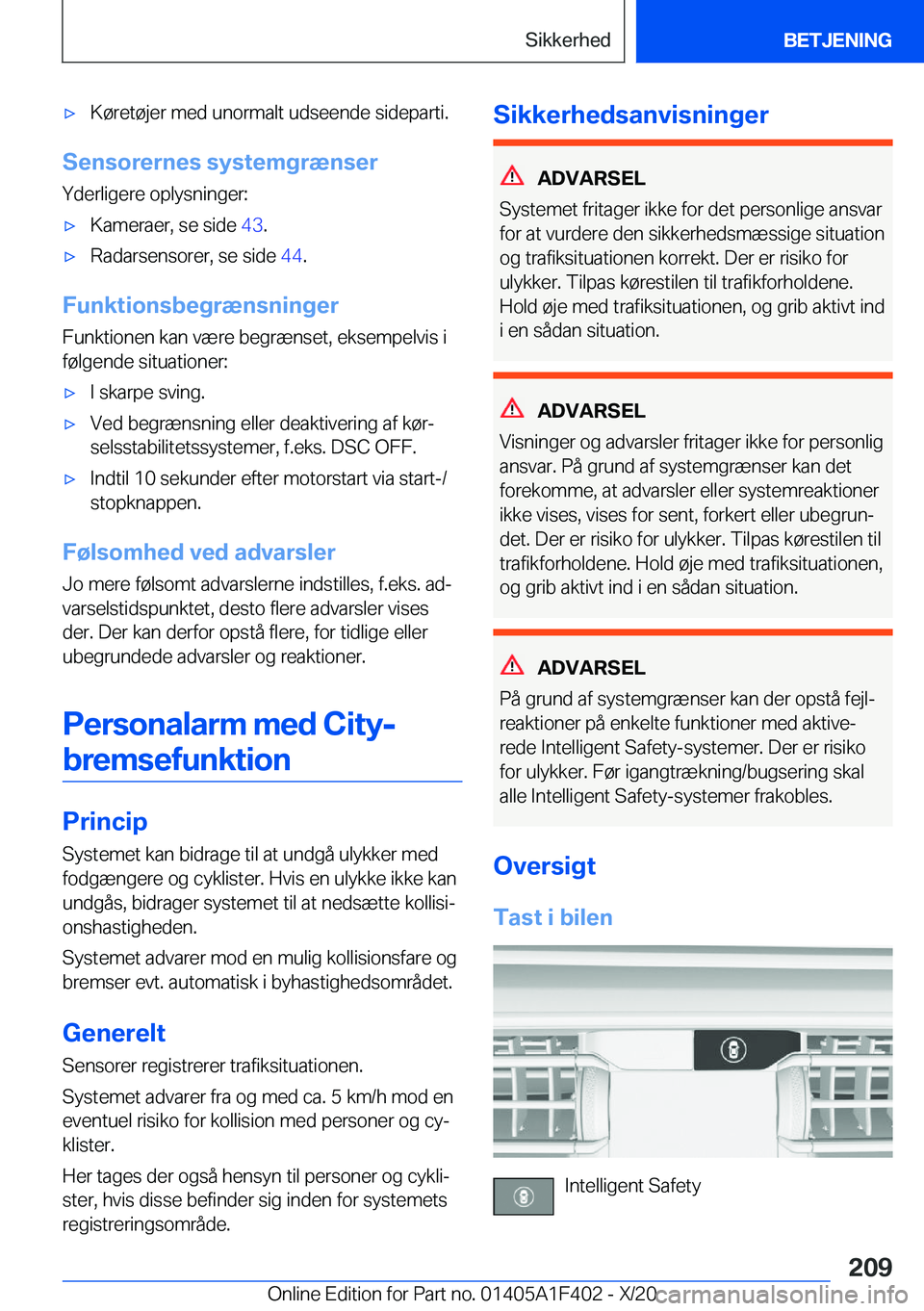 BMW X5 2021  InstruktionsbØger (in Danish) 'x�K�