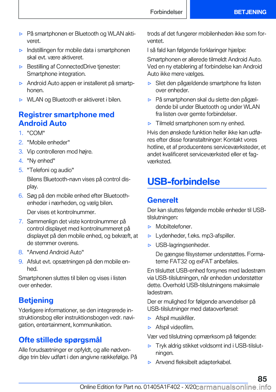 BMW X5 2021  InstruktionsbØger (in Danish) 'x�P�å��s�m�a�r�t�p�h�o�n�e�n��e�r��B�l�u�e�t�o�o�t�h��o�g��W�L�A�N��a�k�t�ij
�v�e�r�e�t�.'x�I�n�d�s�t�i�l�l�i�n�g�e�n��f�o�r��m�o�b�i�l�e��d�a�t�a��i��s�m�a�r�t�p�h�o�n�e�n �s�k�