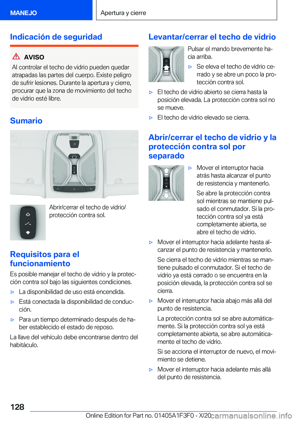 BMW X5 2021  Manuales de Empleo (in Spanish) �I�n�d�i�c�a�c�i�