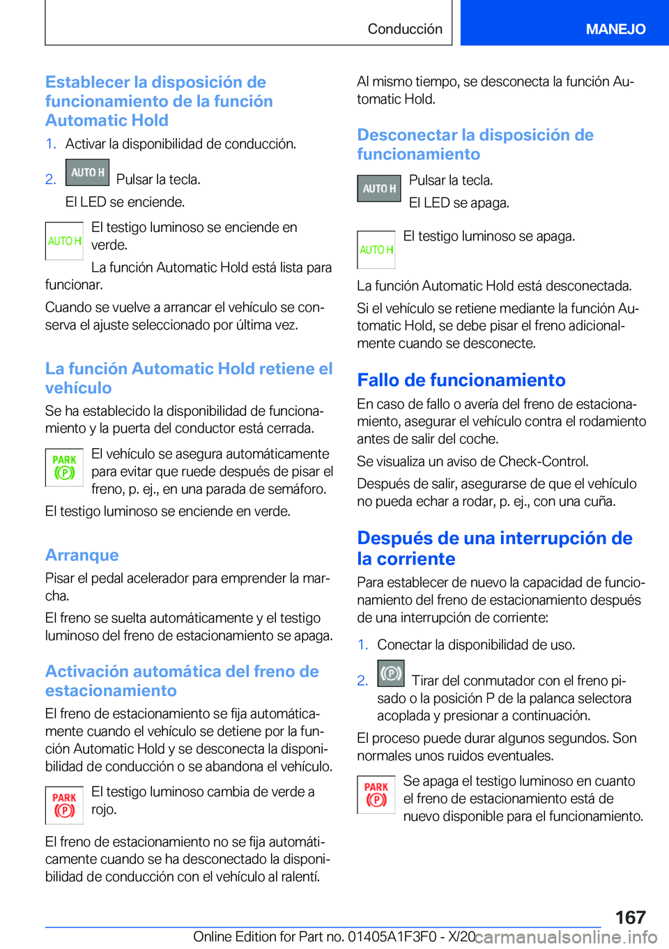 BMW X5 2021  Manuales de Empleo (in Spanish) �E�s�t�a�b�l�e�c�e�r��l�a��d�i�s�p�o�s�i�c�i�