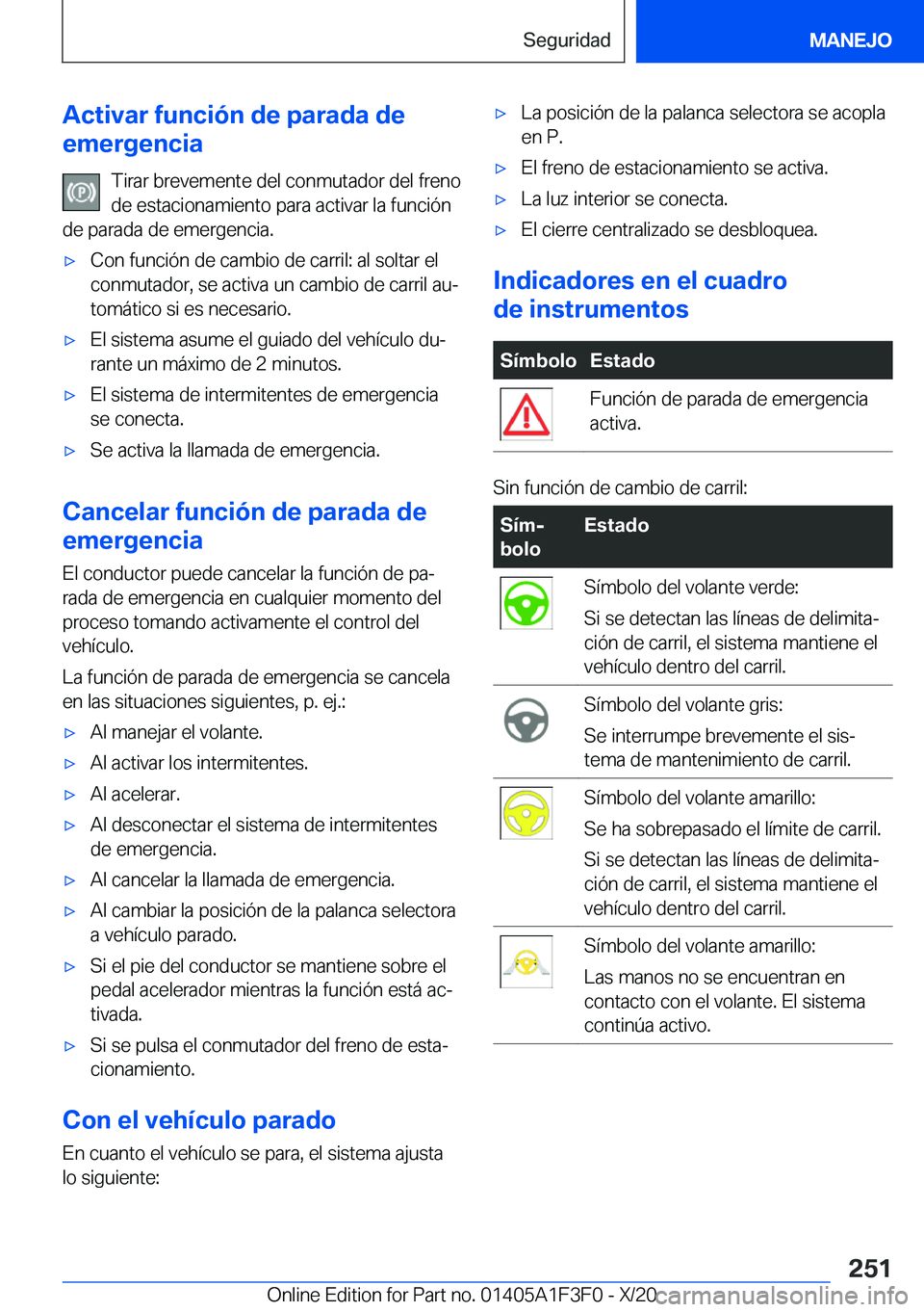 BMW X5 2021  Manuales de Empleo (in Spanish) �A�c�t�i�v�a�r��f�u�n�c�i�