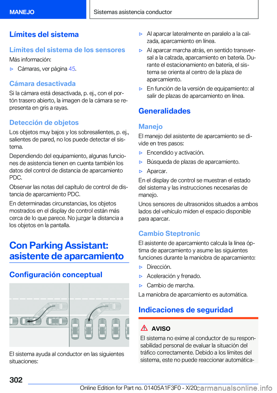 BMW X5 2021  Manuales de Empleo (in Spanish) �L�