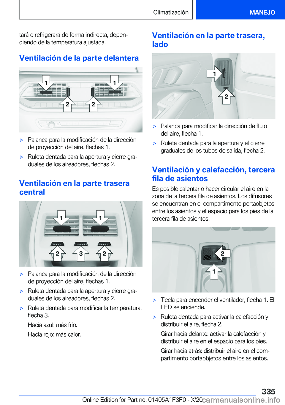 BMW X5 2021  Manuales de Empleo (in Spanish) �t�a�r�