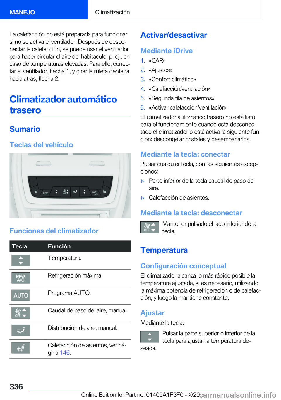 BMW X5 2021  Manuales de Empleo (in Spanish) �L�a��c�a�l�e�f�a�c�c�i�
