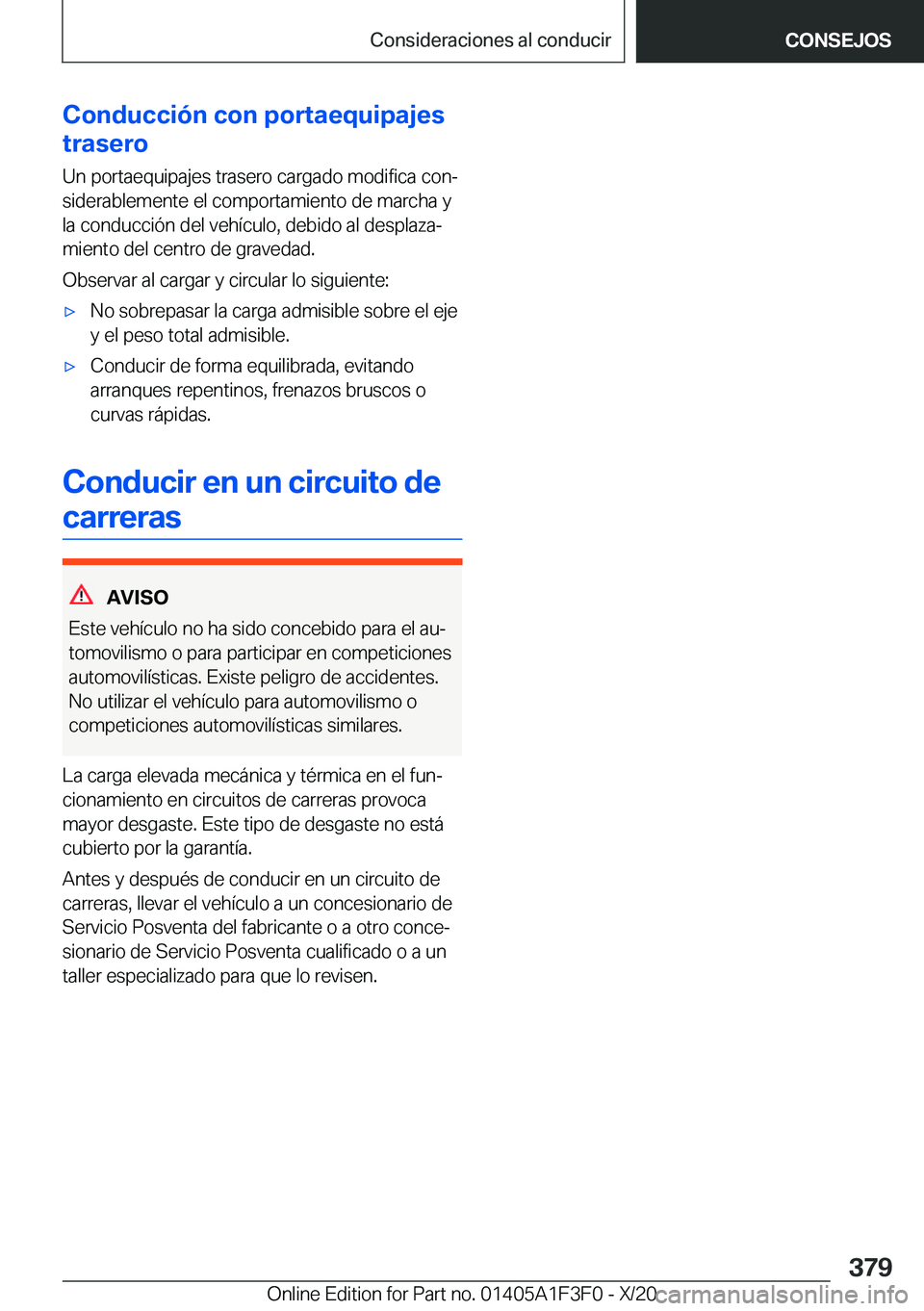 BMW X5 2021  Manuales de Empleo (in Spanish) �C�o�n�d�u�c�c�i�