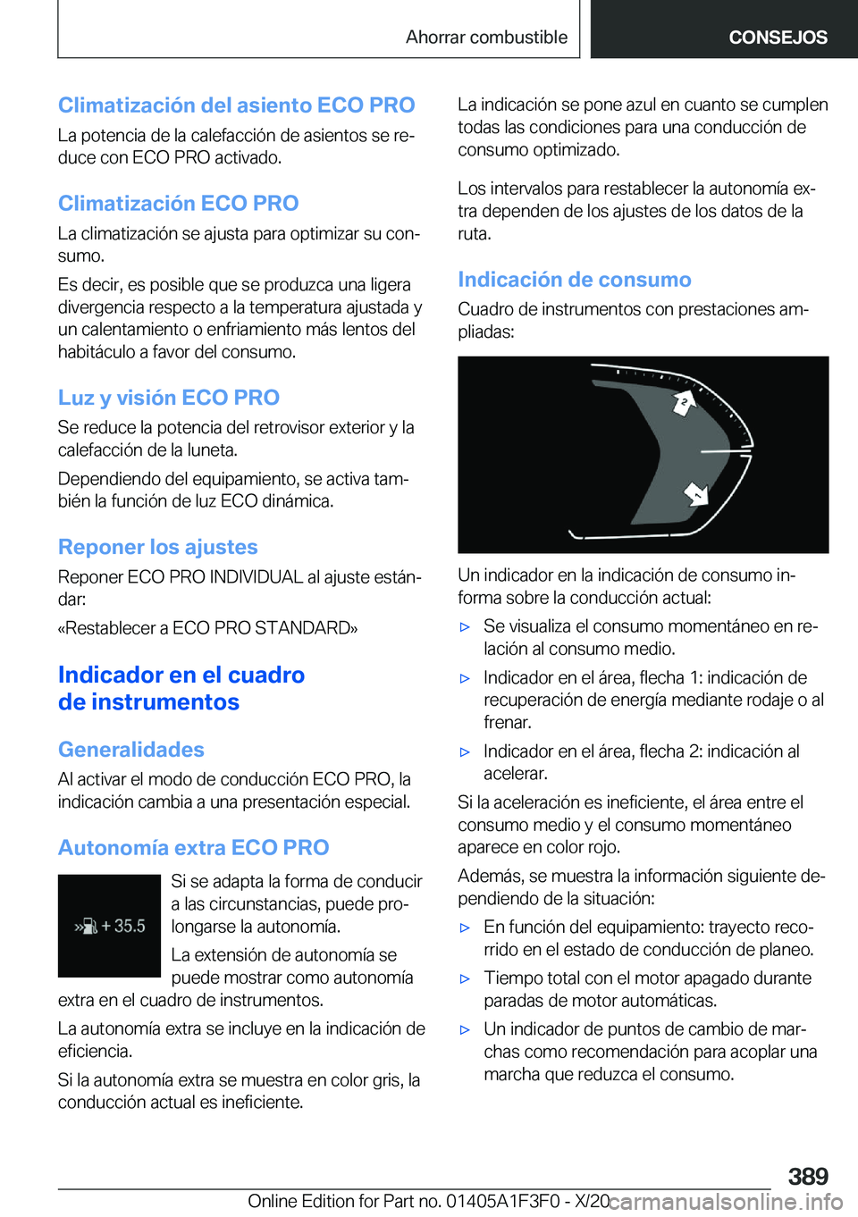 BMW X5 2021  Manuales de Empleo (in Spanish) �C�l�i�m�a�t�i�z�a�c�i�