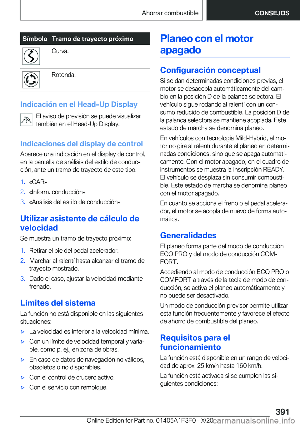 BMW X5 2021  Manuales de Empleo (in Spanish) �S�