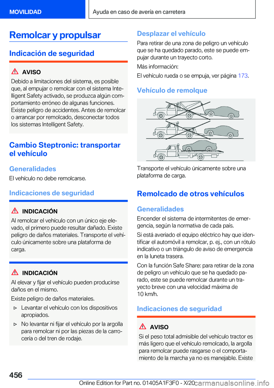 BMW X5 2021  Manuales de Empleo (in Spanish) �R�e�m�o�l�c�a�r��y��p�r�o�p�u�l�s�a�r
�I�n�d�i�c�a�c�i�