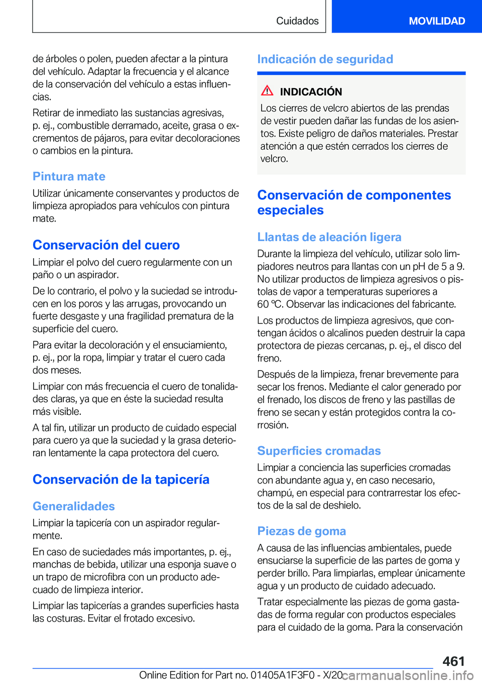 BMW X5 2021  Manuales de Empleo (in Spanish) �d�e��