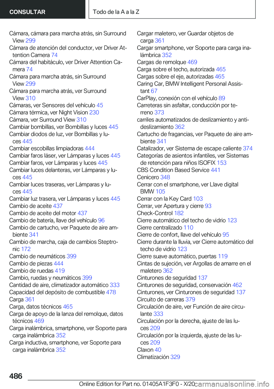 BMW X5 2021  Manuales de Empleo (in Spanish) �C�