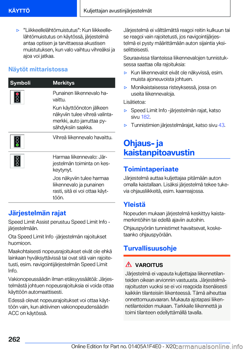 BMW X5 2021  Omistajan Käsikirja (in Finnish) 'xw�L�i�i�k�k�e�e�l�l�e�l�