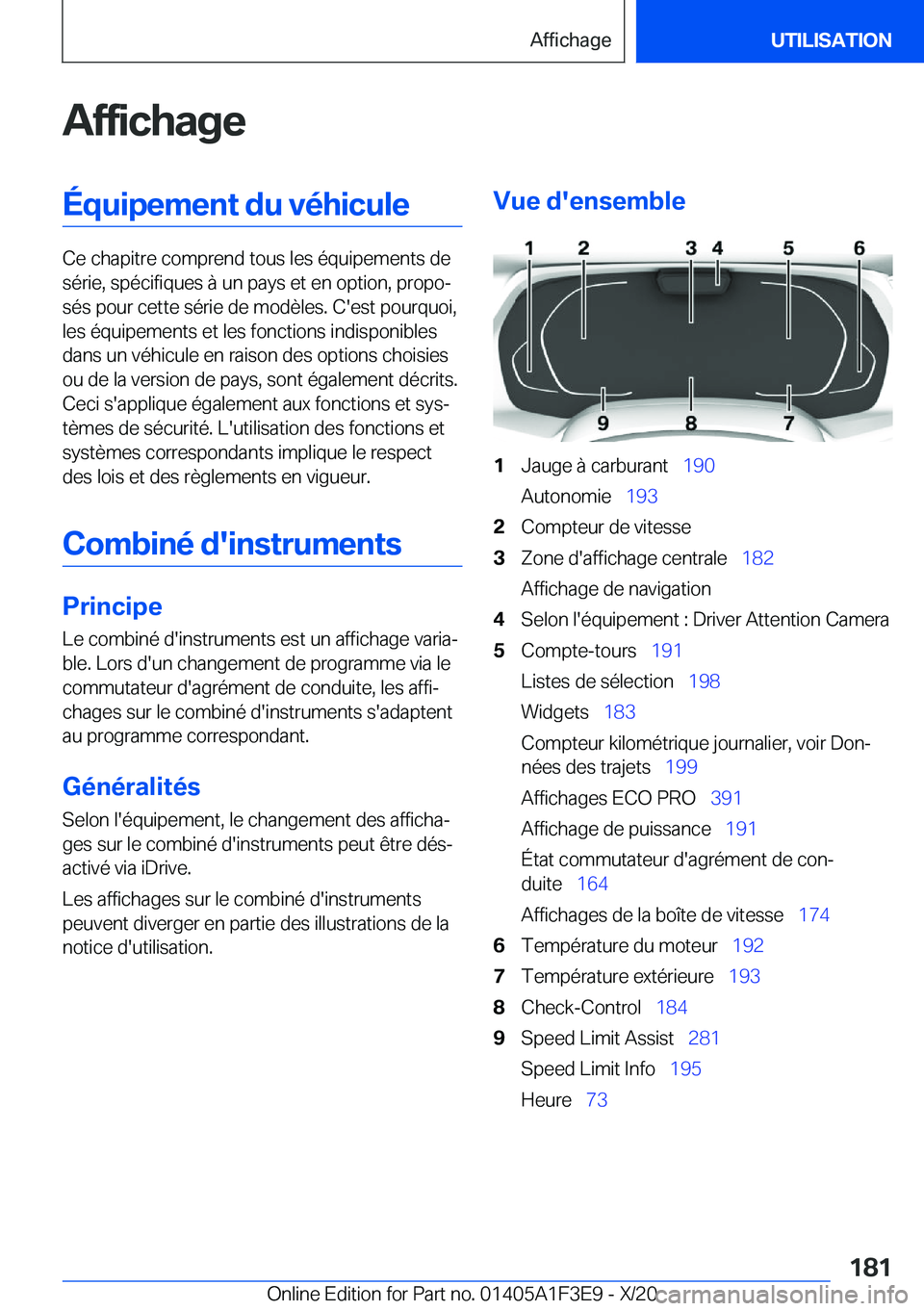 BMW X5 2021  Notices Demploi (in French) �A�f�f�i�c�h�a�g�e�