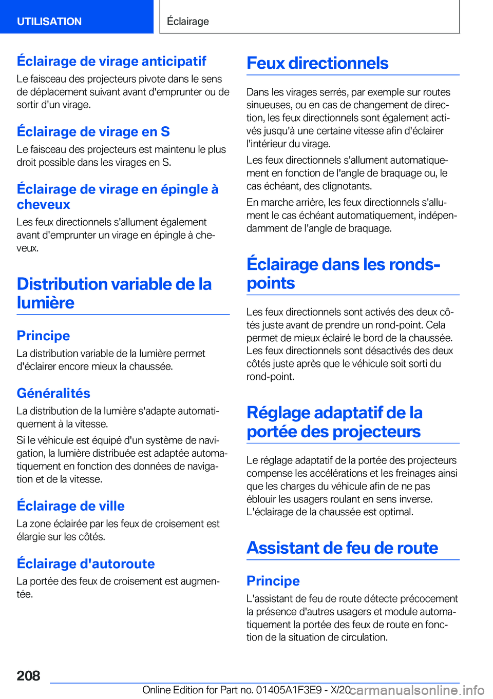 BMW X5 2021  Notices Demploi (in French) �