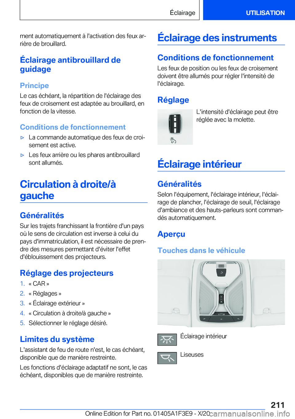 BMW X5 2021  Notices Demploi (in French) �m�e�n�t��a�u�t�o�m�a�t�i�q�u�e�m�e�n�t��